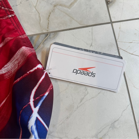 Nwt - SPEEDO | 6 | One Piece PRO LT Swimsuit in Red, White & Blue - Size 6 - Picture 5 of 7